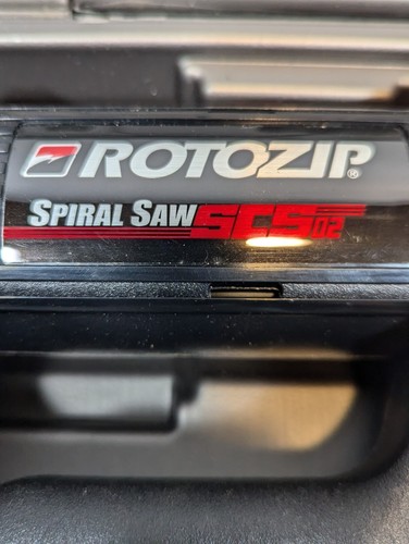Roto Zip RotoZip Spiral Saw Drill SCS02 Cordless 12V Battery Charger ...