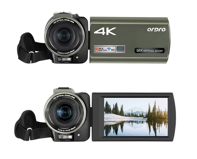 ORDRO AX60 4K Live Streaming Camera Digital Camcorder 12x Optical Zoom - Image 2 of 4