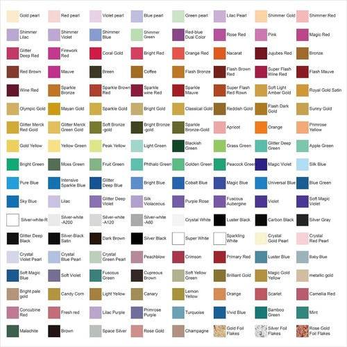 High-Density 144 Color Mica Powder - 10g Natural Pigments for Creative Arts - Picture 9 of 9
