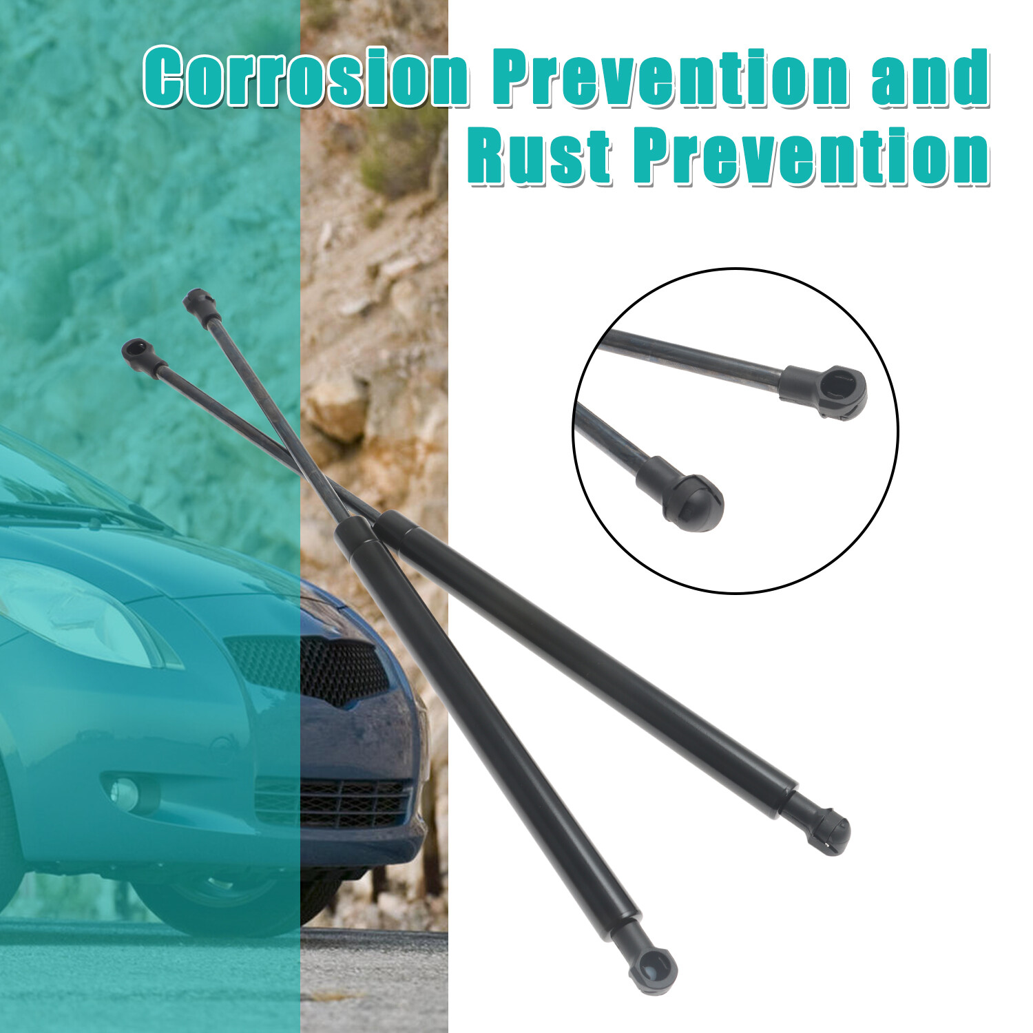 Tailgate Trunk Lid Lift Shock Strut Support for 2006-2011 Toyota Yaris Hatchback