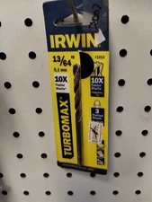 New Irwin Turbomax 13/64 x 3-5/8 Drill Bit #73313