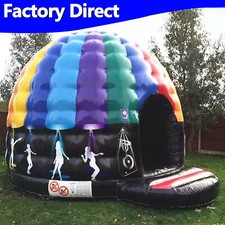 Hot Inflatable Disco Bounce House Dome Jumping Castle For Party Wedding Event