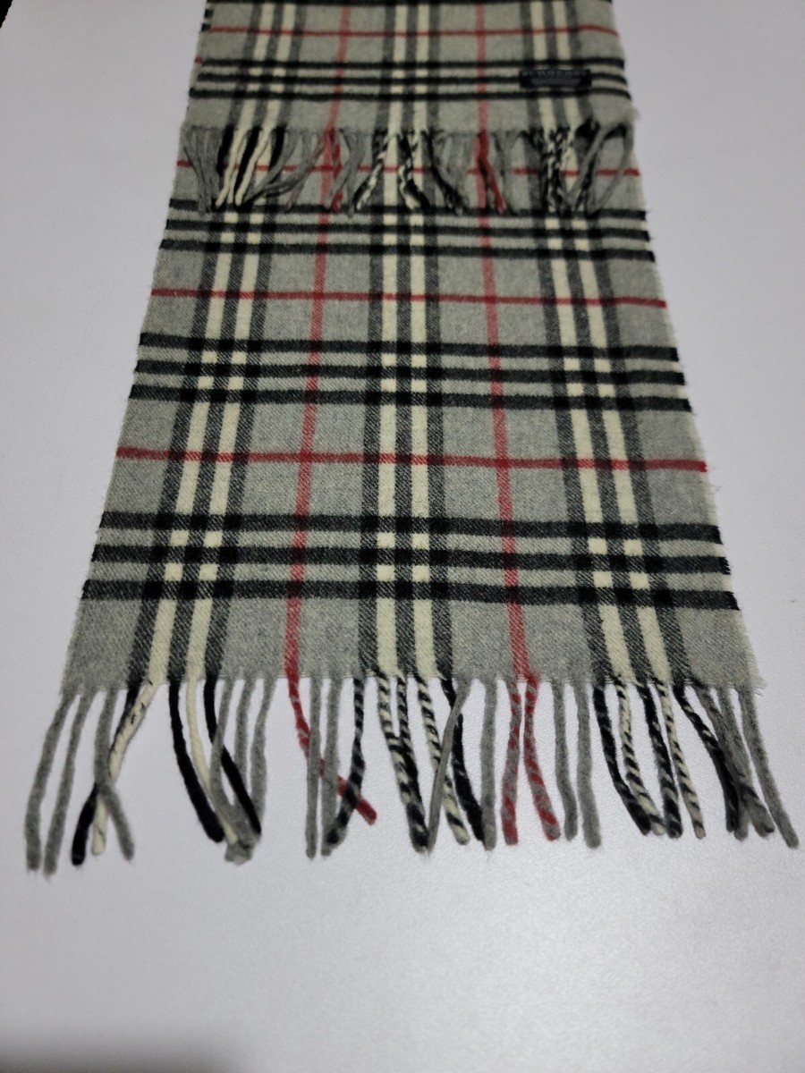 Burberry authentic scarf ultra finest soft wool fabric