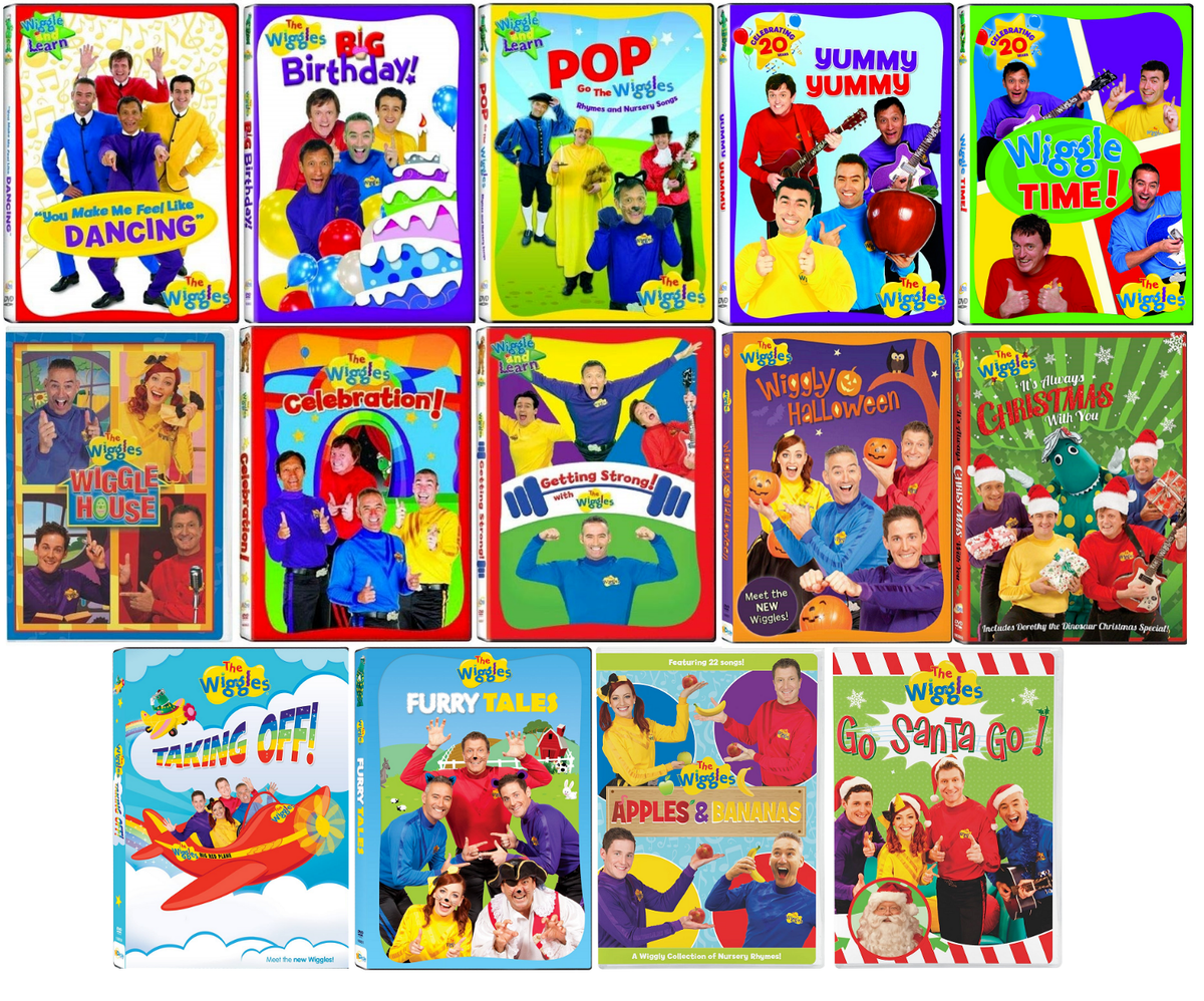 MR.WIGGLES DVD 4枚セット MR.WIGGLES DVD 4枚セット