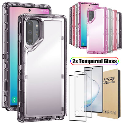 For Samsung Galaxy Note10/Note 10+ 5G Case, Clear Phone Cover / Screen Protector