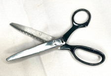 Wiss Pinking Shears Scissors CB-7 Steel Made in USA Sharp Right Hand Vintage