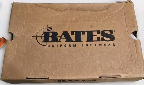 BATES 01766 Uniform Footwear DURASHOCKS Steel Toe Black Leather Boots Size 6 W - Picture 7 of 7