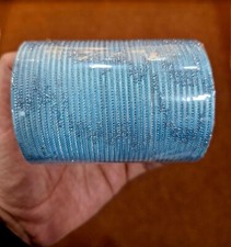 Pretty 36 PCS Sky Color Metal bangle bracelet For Girls and Women