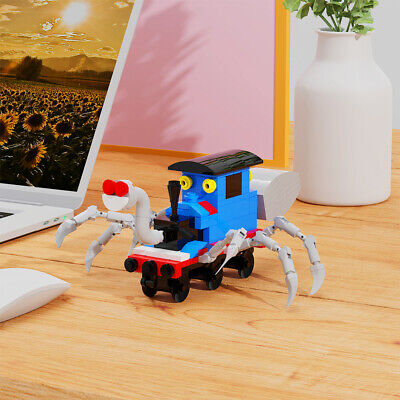 Game Characters Spider Train Mix Monster Model 198 Pieces Building