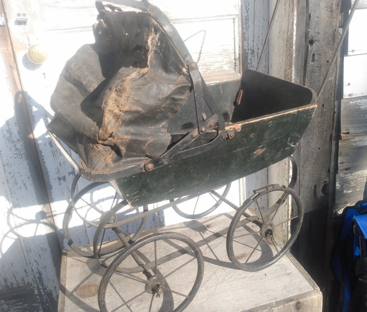 Black vintage sales stroller