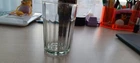 Russian Faceted Drinking Glass USSR Clear