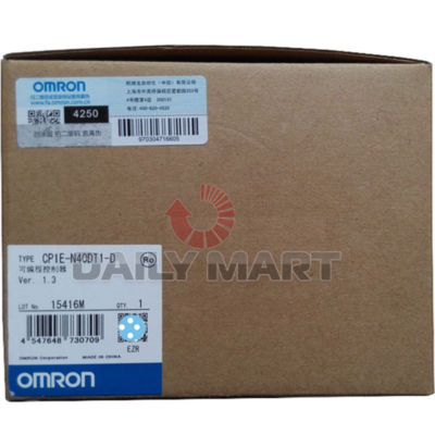 Brand New In Box Omron CP1E-NA20DT1-D PLC CPU Unit
