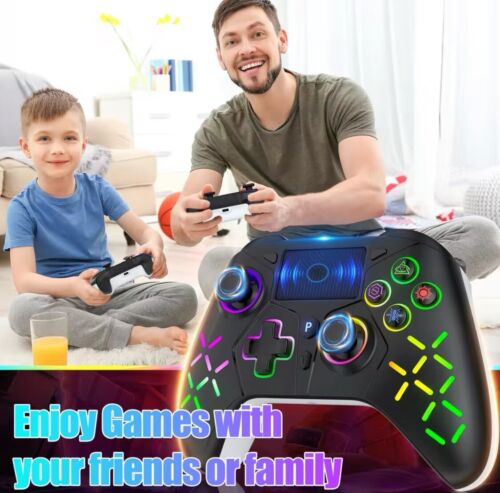 New Windows Bluetooth Gaming Controller Switch PS4/PS3/Apple/Android Touchpad - Picture 3 of 6