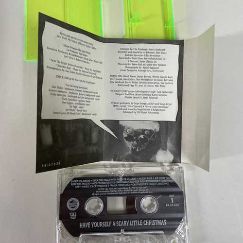 Tales From The Crypt Have Yourself A Scary Little Christmas Cassette 1994 - Picture 4 of 6