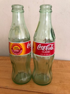 Lot Of 2, 1903-2003 100th Anniversary Coca Cola Classic Glass