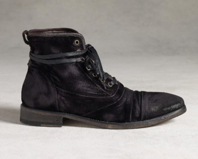 $698 John Varvatos Collection Fleetwood Lace Black Velvet  display picture 1