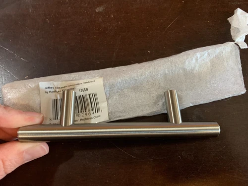 BAR PULL 3" c-c Satin Nickel Kitchen Cabinet Hardware Drawer Pull 136SN New! - Picture 5 of 5