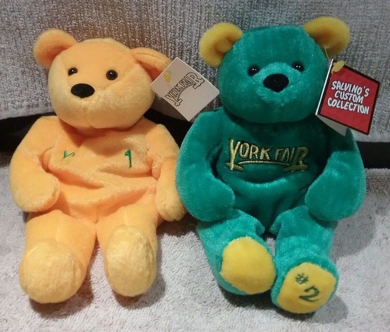 York Fair Bears  9"H -  #1, #2 ( Salvino's)