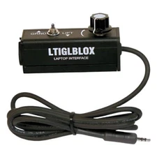 RAPCO HORIZON LTIGLBLOX 3.5mm TRS to XLRM Interface Stereo in - Mono Out w/lift