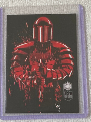 2017 Topps Journey to Star Wars: Last Jedi Darkness Rises #3 of 6 NM Card