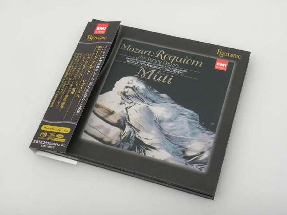 Mozart Requiem in D Minor Riccardo Muti Japan Esoteric SACD Mozart Requiem in D Minor Riccardo Muti Japan Esoteric SACD