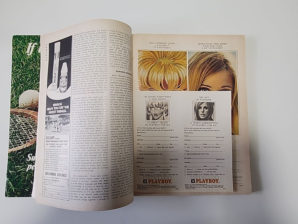 Vintage Playboy Magazine May 1972 with centerfold | eBay