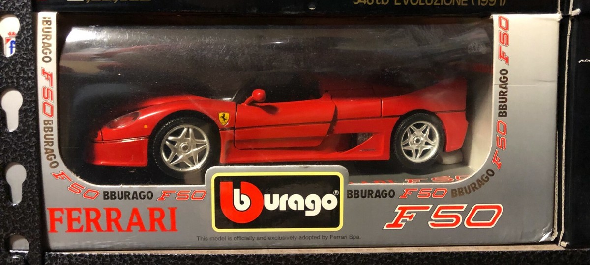 Bburago ミニカー 1/18 Ferrari F50 3台 Ferrari F50 Yellow 1/18 Diecast Model Car by Bburago