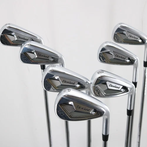 Cleveland Launcher XL Zipcore Iron Set 4-P Irons Steel  S300  Stiff RH C-149112