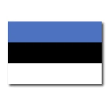Estonia Estonian Flag Car Magnet Decal - 4 x 6 Heavy Duty for Car Truck SUV