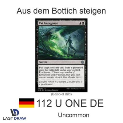 Magic: The Gathering Rising Out of the Tub | 112U ONE DE | Uncommon | Foil