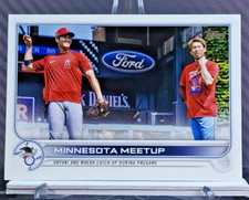 Shohei Ohtani Kenta Maeda 2022 Topps MINNESOTA MEETUP #122 - Angels