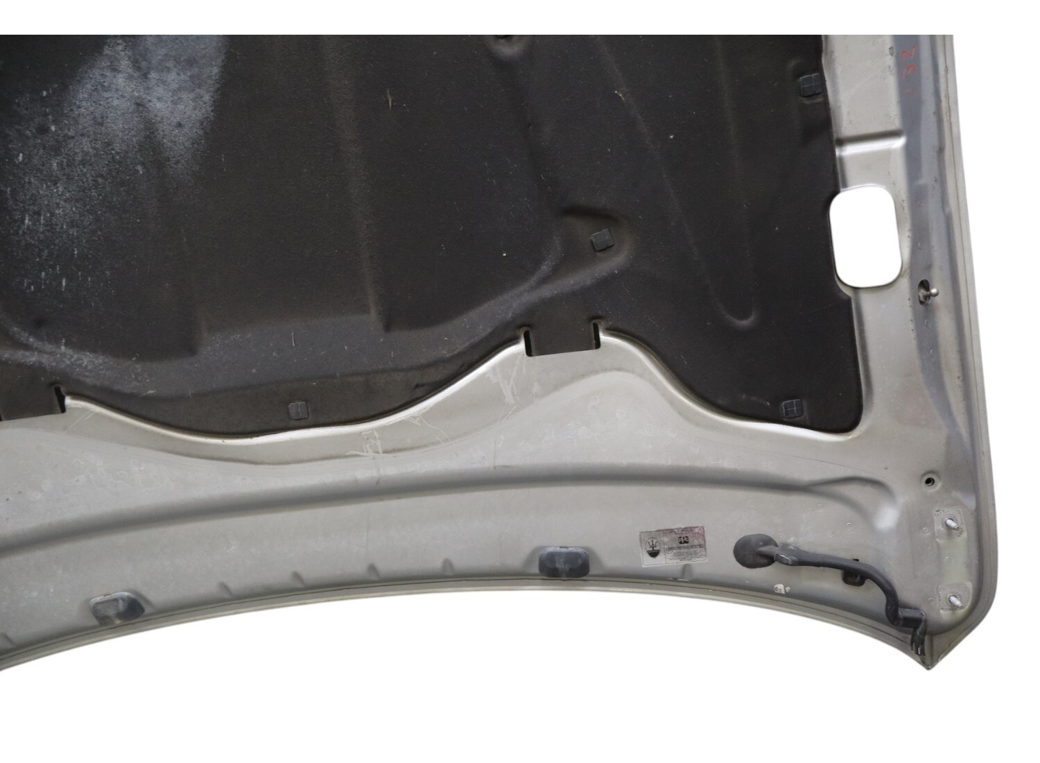 14-20 Maserati Ghibli Front Hood Bonnet Panel Assembly Silver 670008304 Oem
