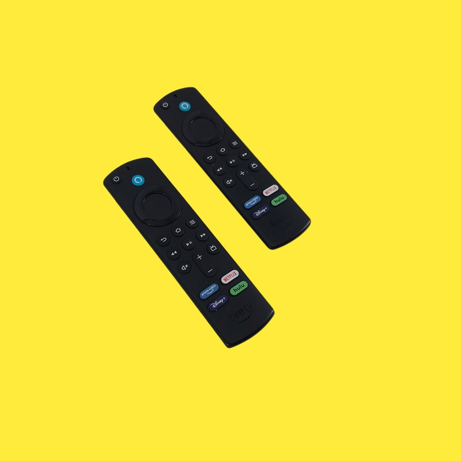 LOT OF 2 Remote Control Fire TV Model L5B83G/P4C6EN BLACK 3121