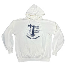 VTG Penn State University Hoodie Mens XL Nittany Lions 1982 National Champions
