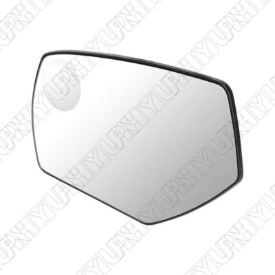 Driver Side Mirror Glass For Chevy Silverado 1500 2014-2019 - Heated Replacement With Backing Plate