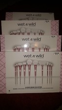 Lot of 4 NEW WET N WILD Los Angeles Pro Make-up Brush Set Holiday Limited Ed
