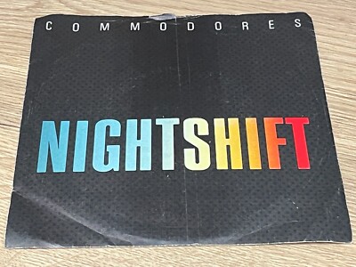 The Commodores - Nightshift - I Keep Running - Vinyl Record 7'' Single - 1984