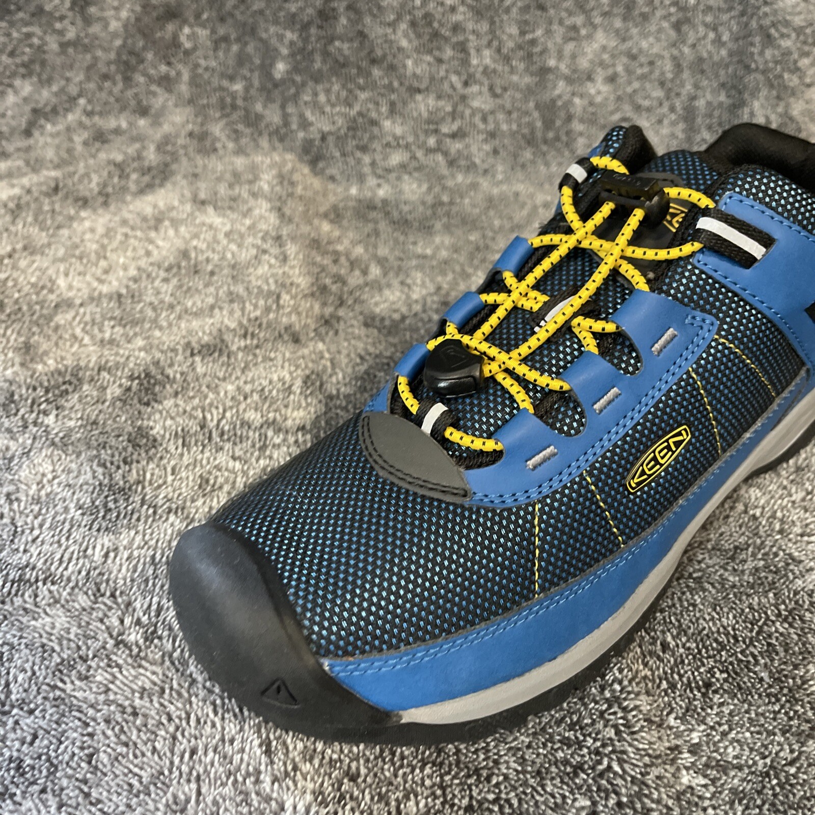 Scarpa da trekking KEEN unisex giovane Targhee sport ventilata blu multi taglia US 5 UK 4