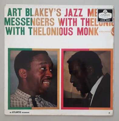 Art Blakey's Jazz Messengers with Thelonious Monk - 1959 UK mono 12'' LP - EX/VG+