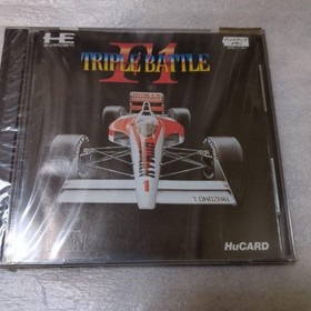PC Engine F1 Triple Battle New/Unopened