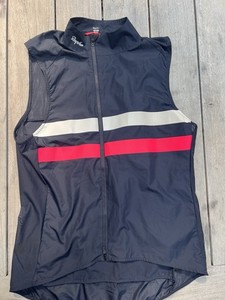 Rapha Men’s Navy and Pink Brevet Gilet, Medium