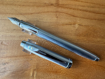 Sheaffer 100 Brushed Chrome CT Füllfederhalter