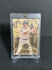 1998 Leaf Fractal Materials Todd Helton GOLD SSP/250 RC RARE Wood Z-Axis! HOF💎