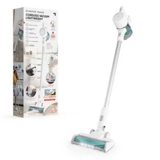 Sharper Image Cordless Vacuum Lightweight Stick and Handheld Combo White