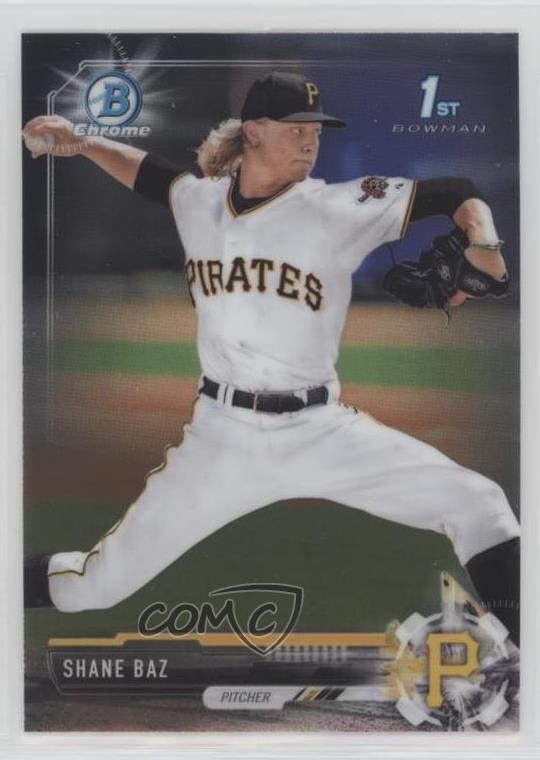 2017 Bowman Draft Chrome Shane Baz #BDC-44 b4a