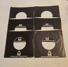 45 RPM 7" RECORD SLEEVES CO. SLEEVE 6 PACK SEE PHOTOS Buddah Group SLV327