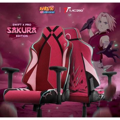 TTRacing Swift X Pro Air Threads Fabric Gaming Chair - Sakura Edition