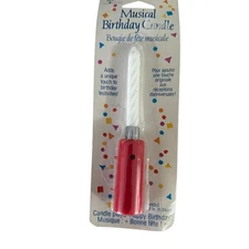 Vintage Musical Birthday Candle NIB