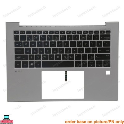 HP Zbook Firefly 14 G9 G10 backlit US keyboard palmrest N45442 6070B2224411