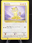 Meowth - 56/64 Jungle Set - Common Pokemon Card - Vintage WotC -  NM/MINT